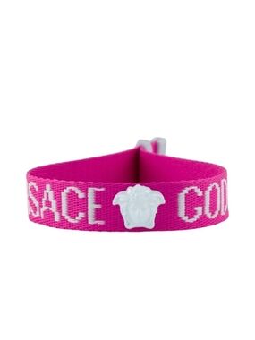 Versace Medusa Rubber Fabric  Bracelet (Unisex)